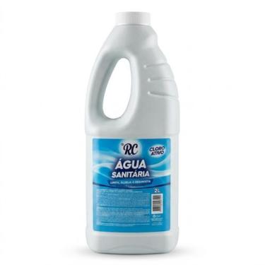 Imagem de Água Sanitária Com Cloro Ativo 2 Litros RC Lune Blanche - RC PRODUTOS 