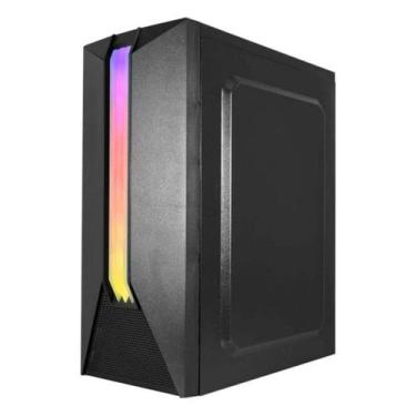 Imagem de Gabinete Gamer Kmex Bifrost VII Lateral Vidro Atx Preto
