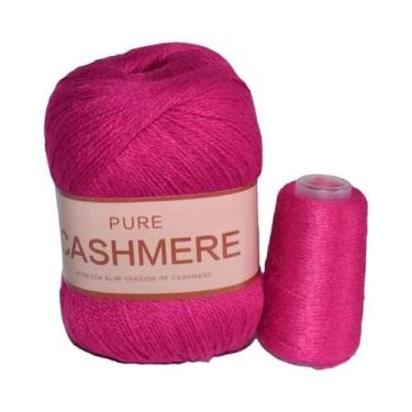 Imagem de Fio De Lã Cashmere Para Tricô De Cachecol De Bebê 70g - Fio Para Croch