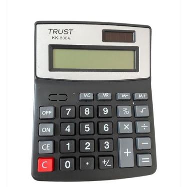 Imagem de Calculadora Eletrônica Trust 8 Dígitos Kk-808v Média