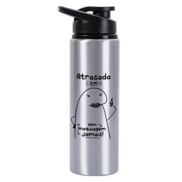 Imagem de Garrafa Squeeze Flork Bento Atrasada Sim Sem Maquiagem Jamas