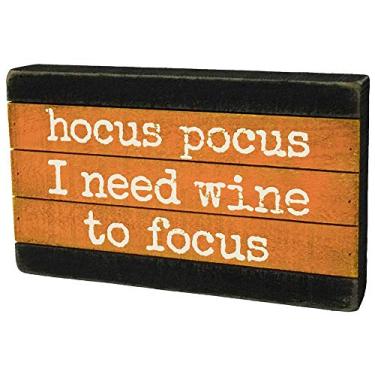 Imagem de Primitives by Kathy 35806 Placa de madeira de ripa, Hocus Pocus