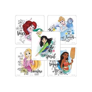 Imagem de SmileMakers Adesivos Prontas Aventuras da Princesa Disney – Prêmios e brindes – 100 por pacote