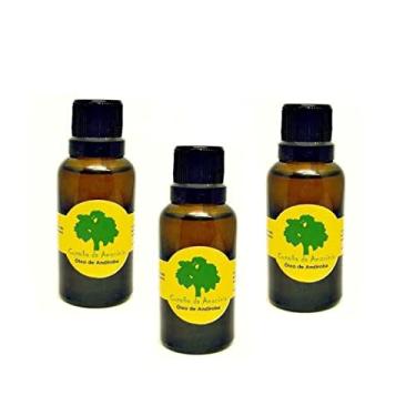 Imagem de Óleo de Andiroba 3 Frascos de 30 ml cada com conta gotas