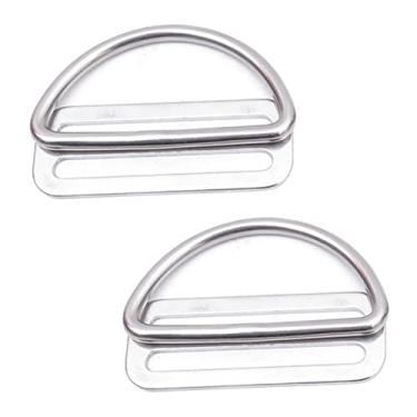 Imagem de rockible de peso de aço inoxidável Rolha de com fivela de Arnês Retentor de Mergulho Anel D para cilindro de tanque BCD Cinta de