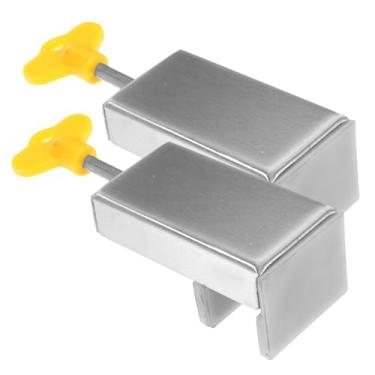 Imagem de Gadpiparty 2 Unidades limitador trava de segurança anti-porta batente de janela protetor infantil protetor kids trava de janela de segurança trava de janela antifurto Pare faixa