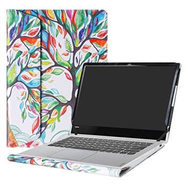Imagem de Capa protetora Alapmk para laptop de 13,9" Lenovo Yoga 920 920-13ikb/Yoga 910 910-13ikb, Love Tree, 13.3 Inches