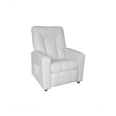 Imagem de Poltrona Do Papai Reclinável Pallas Mx5 - Branco Corino