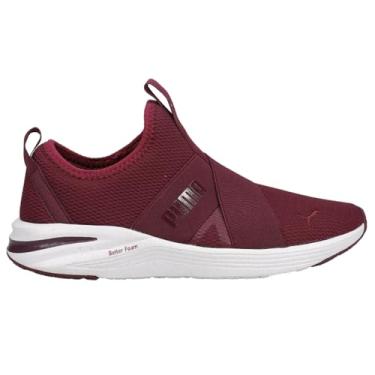 Imagem de Puma - Womens Better Foam Prowl Slip Shoes, Size: 6 M US, Color: Grape Wine/Puma White