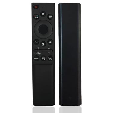 Imagem de Controle remoto de substituição Voice BN59-01357A adequado para Samsung TV QN75Q60AAFXZA QN55Q6DAAFXZA QN55LS03ADFXZA QN55Q8DAAFXZA QN50QN9DAAFXZA QN65QN85DAFXZA QN85QN85 0AFXZA QN75QN9DAAFXZA