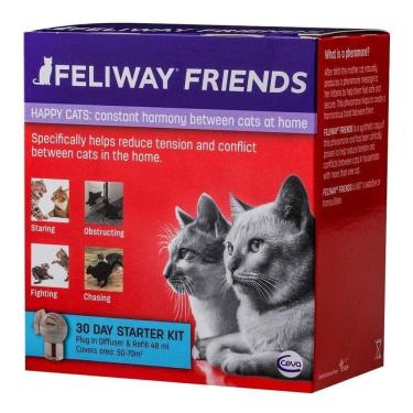 Imagem de Difusor Elétrico Feliway Friends + Refil 48Ml - Ceva