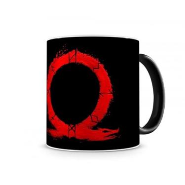 Imagem de Caneca M�gica God Of War Logo Vermelho 330 ml
