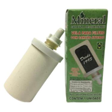 Imagem de Vela Para Filtro de Barro Com Carvão Ativado - MARTUCCI PRODUTOS