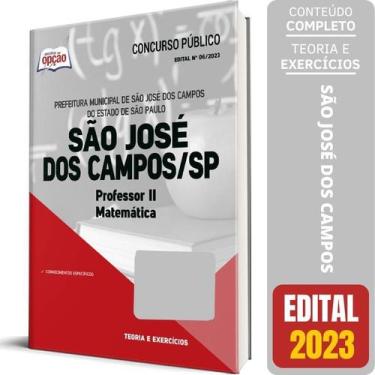 Imagem de Apostila São José Dos Campos Sp 2023 Professor 2 Matemática - Apostila