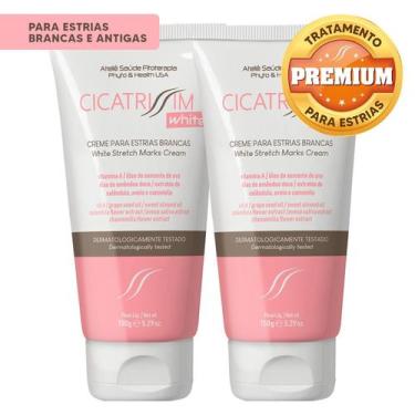Imagem de Cicatrissim White Creme Para Estria Brancas Kit 2 Unidades