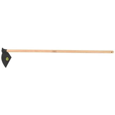 Imagem de Enxada metalica estreita 218 15 cabo de madeira de 130 cm tramontina