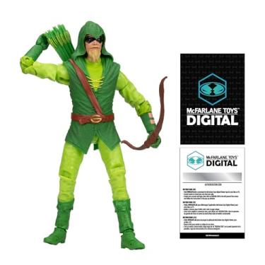 Imagem de Boneco DC Direct Green Arrow (caçador de arco longo) de 18 cm com McFarlane Toys digital colecionável