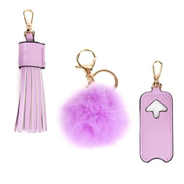 Imagem de CRS Cross Bolsa lateral para pista – Bolsa de acessórios para patinação artística, patinação no gelo, rolo, balé, dança, torcida, tênis, Roxo brilhante, One Size