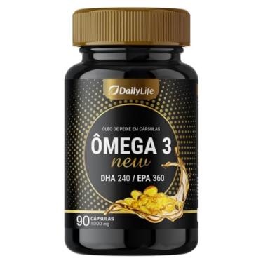 Imagem de Omega 3 EPA DHA Oleo de Peixe Fish Oil Livre de Metais Pesados Concentrado 90 Softgels - Daily Life