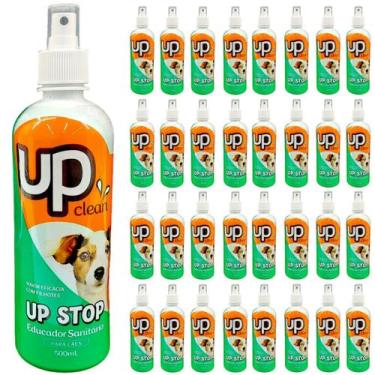 Imagem de 48x Educador 500ml Sanitário Pet Xixi NÃO PODE Cães Spray Limão - Supr