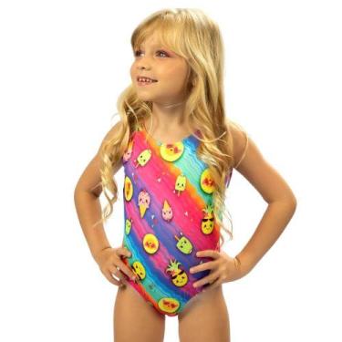 Imagem de Maio Infantil Tropical Cecí Moda Praia, 20, Rosa