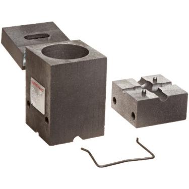 Imagem de Burndy Cabo B-445 BCC-4 tipo horizontal para horizontal emenda de molde cruzado, cabo 4/0 AWG, torneira de cabo 2/0 AWG