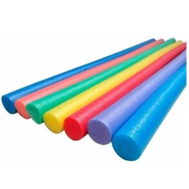 Imagem de Kit 4 Boia Macarrão Espaguete Flutuador Para Piscina Praia Flexível Ve