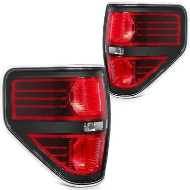 Imagem de SCITOO Conjunto de lanterna traseira adequado para ford para F-150 2009-2014 Par de lanternas traseiras OE: BL3Z13404AB