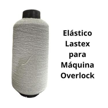 Imagem de Elástico Lastex Branco Aradesc AR-201 Poliester com Elastano