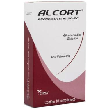 Imagem de Alcort  20 mg  para Cães 10 Comprimidos Cepav