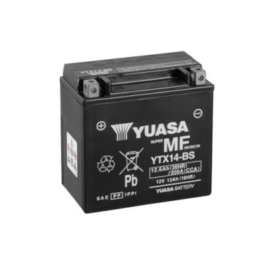 Imagem de Bateria Yuasa YTX14-BS V-Strom F800GS R1200GS FZR1000 Mirage