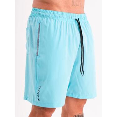 Imagem de Short Masculino Esportivo Tactel Academia Com Bolso Anti areia - Type 