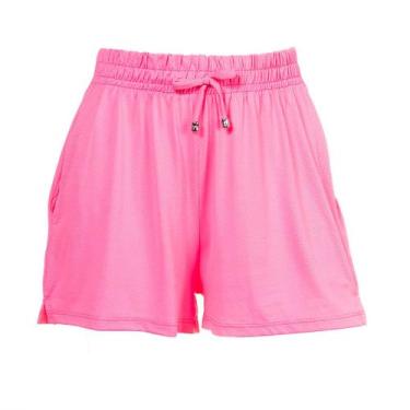 Imagem de Short Esportivo Banana Rosa Dry Fit, Rosa bebê, M