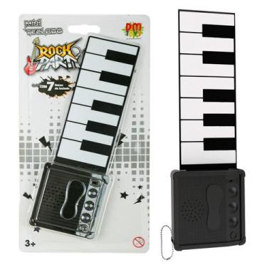 Imagem de Brinquedo Teclado Musical Infantil Com Som Realista 7 Notas e Visual M