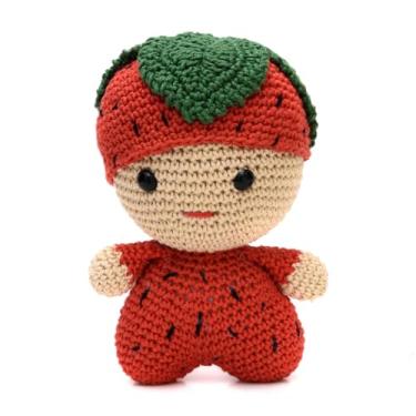 Imagem de Bebê Moranguinho em Amigurumi