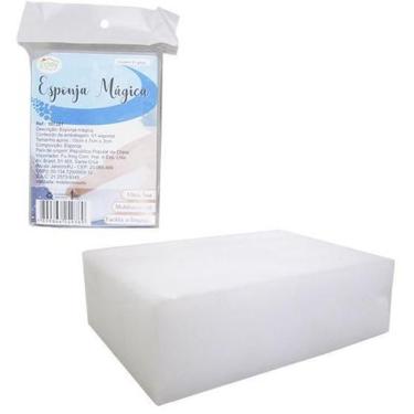 Imagem de Esponja / Bucha Magica De Espuma Para Manchas Difíceis 10X7X - OEM