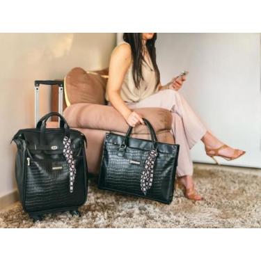 Imagem de Pasta / Bolsa Executiva Em Couro Para Notebook 15.6' Celine - Viccina,