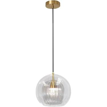 Imagem de Luzes Pendentes De Vidro Iluminação De Ilha De Cozinha Luminárias Pendentes De Globo, Iluminação Pendente Moderna Para Quarto Sala De Jantar Luminária, A, 15cm