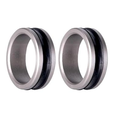 Imagem de RNXRZANK Linha de Pesca, Puxador de Linha, Enrolador de Fio, Metal, Ferramenta de Pesca Leve, Liga de Alumínio, Cabo Antiderrapante para Nós Seguros, 2 Peças de Prata