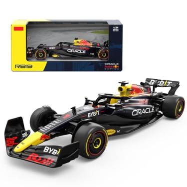 Imagem de 1:24 RedBull F1 RB19 Metal Diecast Cars with Free Wheels, Formula 1 Racing Model Car, Ideal Slot Cars Collectibles Gifts for Formula One Fans, Blue