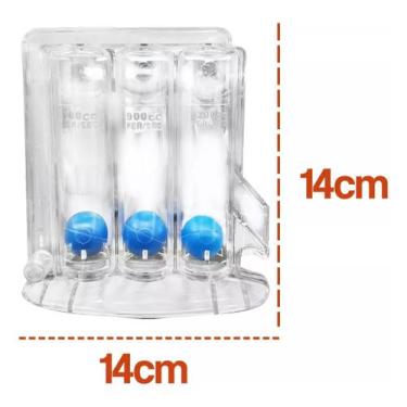 Imagem de Aparelho Respiron Para Exercicio Respiratorio - SUPERMEDY