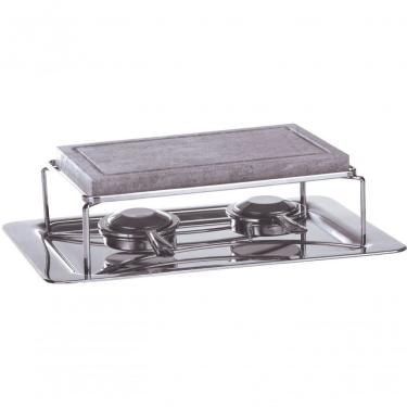 Imagem de Réchaud Vicenza 2 Queimadores Fondue na Pedra Hara