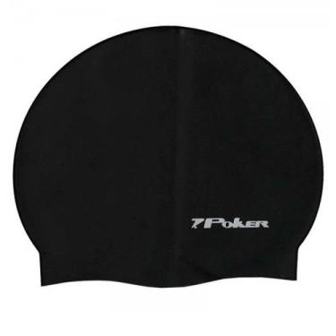 Imagem de Touca Poker Power Natação Adulto, Preto, Único