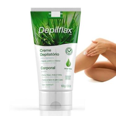 Imagem de Creme Depilatório Corporal Íntimo Feminino Depilação Indolor Remoção P
