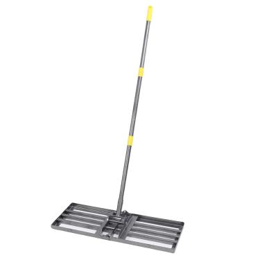 Imagem de Jectse Alça Ajustável, Nivelamento de Gramado Ancinho de Nivelador de Ferro Pesado, Distribuição de Fertilizantes, Remoção de Pedra, Mistura de , Ferramenta de Nível de Nível de Pátio