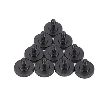 Imagem de Grcfumo 1 4 em macho, 10pcs para parafuso de adaptador de conversão feminino para suporte flash de câmera em forma de L dupla