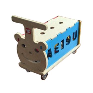 Imagem de Carrinho De Encaixar Bate Pé Em Madeira 13 - Toptoy Brasil