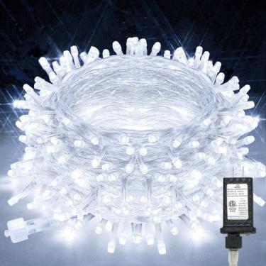 Imagem de String Lights suddus 20m 200 LED branco com temporizador de 12 modos