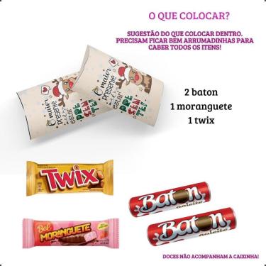 Imagem de 30 Lembrancinhas Natal Caixinhas Rena Mimo Cliente