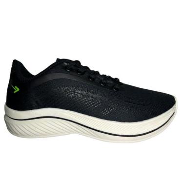 Imagem de Tênis box 200 esportivo masculino bx2506, Off preto verde, 39